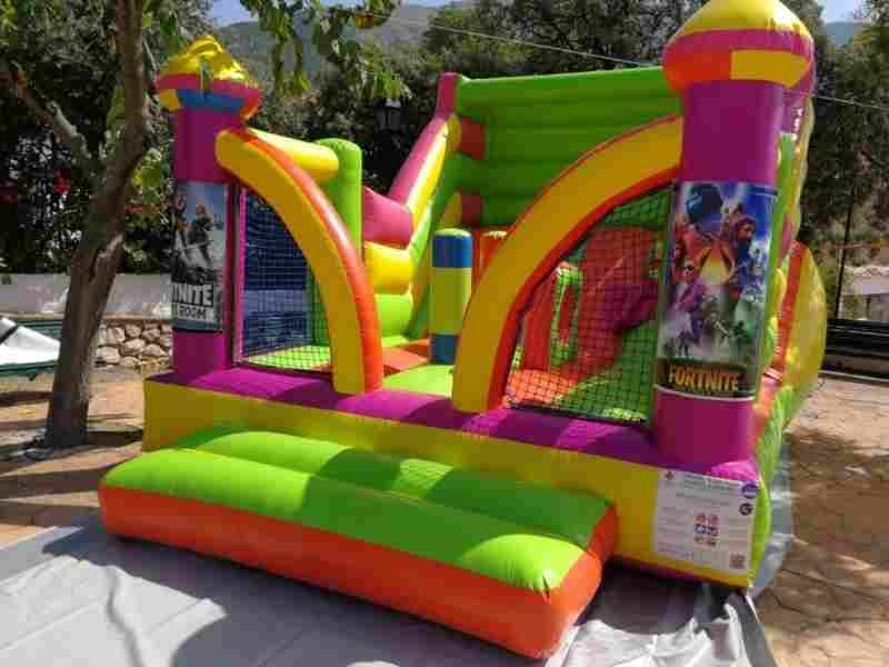 Alquiler de hinchables - Mini tobogan hinchable