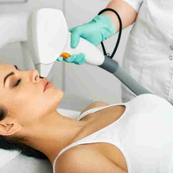 limpieza facial con láser